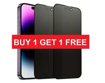 Privacy Tempered Glass Screen Protector For iPhone 17 Pro Max 16 15 14 13 12 11 XR Max X Xs