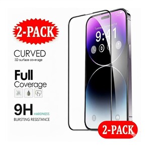 9D Tempered Glass Screen Protector for iPhone 17 16 15 14 Plus 13 13 Mini 13 Pro 13 Pro Max 12 12 12 pro 12 pro max 11 Pro 11 Pro max XR Bild 2