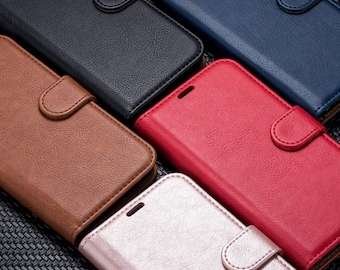 Flip Wallet Case for Samsung Galaxy S26, S25, S25 Ultra S24 Ultra, S24, S23 Ultra, S22, S21,S21 Ultra, S20 Ultra,S20 Plus,S10 Magnetic Cover