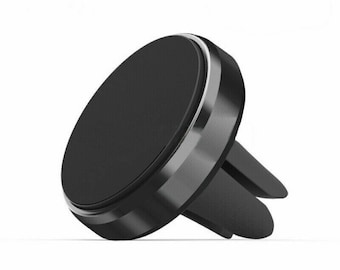 Car Magnetic Phone Holder Air Vent Mount Bracket Universal AirVent Fan Mobile For iPhone 13, 12 11, Pro Max, Samsung S21, S20 Plus Ultra