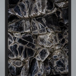 038 Icelandic Details - Wall Art - Volcano view - Black Basalt Photography - Original Iceland Photography - Digital Download Lava Macro