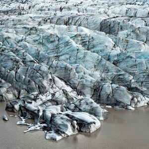 075 Icelandic Landscape - Wall Art - Glacier Lagoon view - Blue ice Photography - Original Iceland Photography - Digital Download Nature