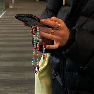Fully Customisable Rainbow Phone Strap / KeyChain