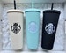 Skeleton Starbucks Inspired Tumbler | Skeleton Logo Studded Tumbler with Straw & Lid | Luxury Tumbler | Travel Cup | Matte-Iridescent 