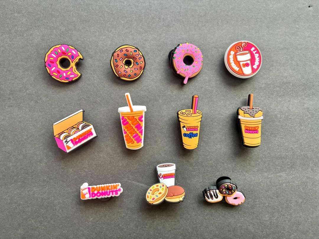 Dunkin Donuts Croc Charms Accessories Childrens - Etsy