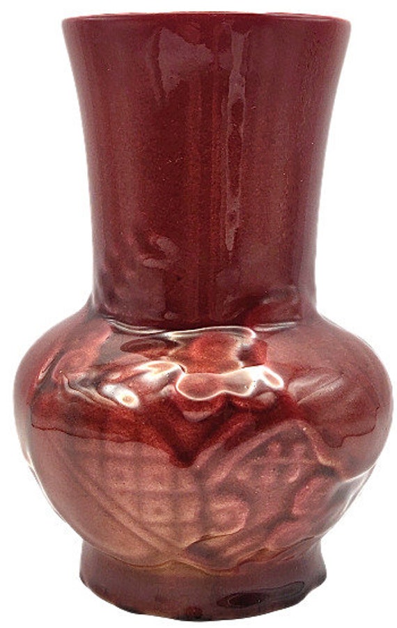 Rookwood 1947 Vintage Mid Century Modern Pottery Pomegranate Etsy