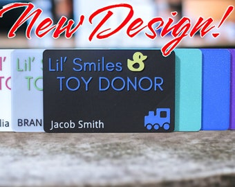 Personalized Toy Membership Card - Lil' Smiles Toy Donor | Kids pretend play!