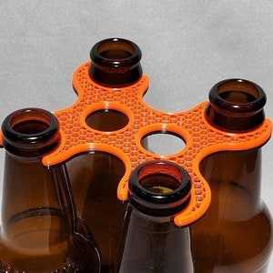 3D Printed Bottle Caddy: Lightweight Craft Beer Carrier