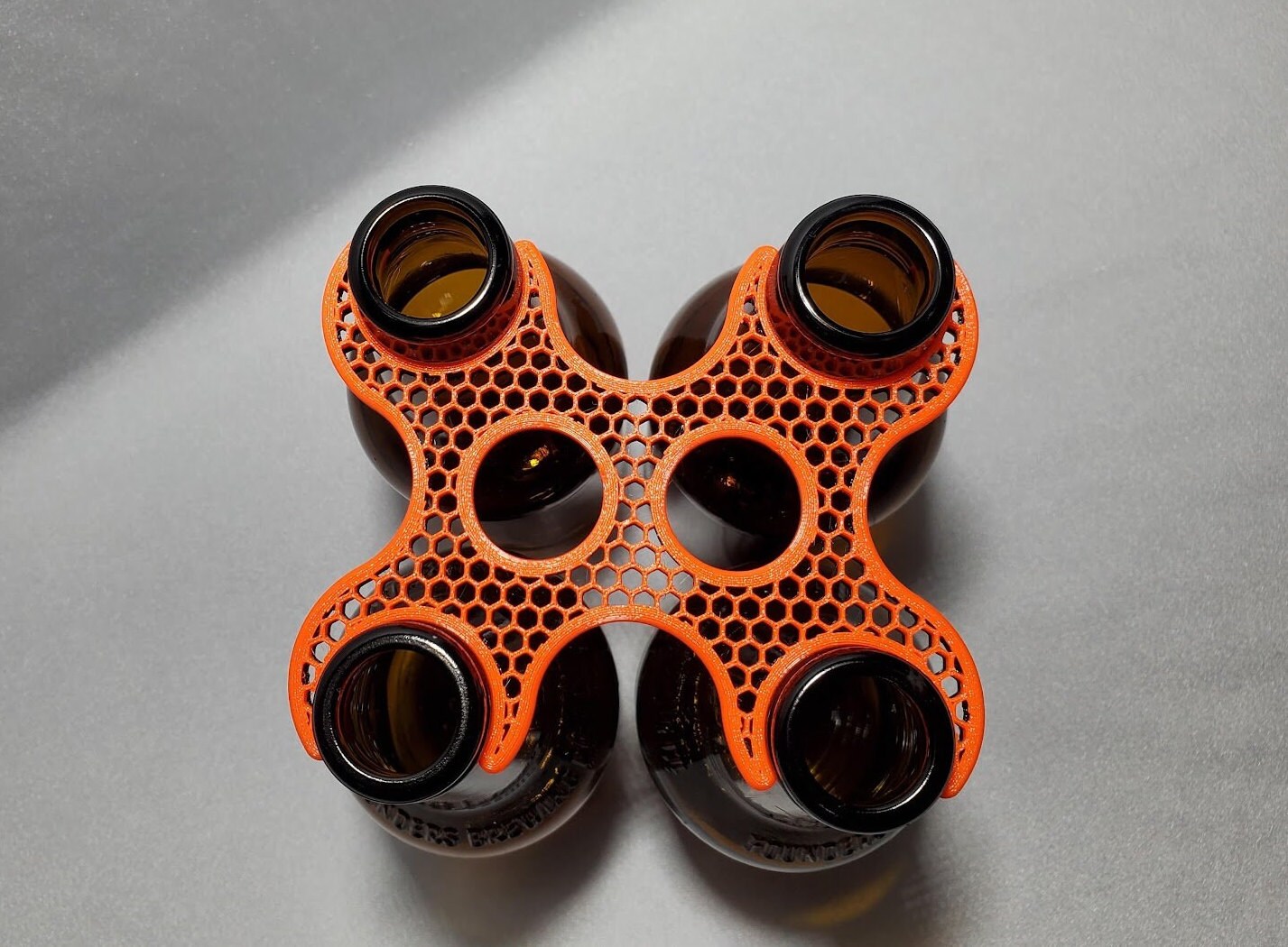 美品 BRIEFING CARVICO 3D PRINT BASIC TEE L 3D Printed Bottle Caddy: Lightweight Craft Beer Carrier - Etsy