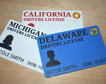 Personalized Play Drivers License | toy for kids!