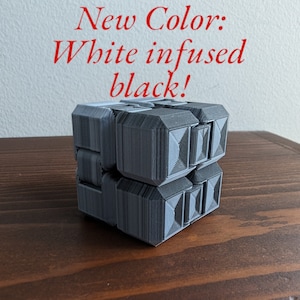 Weighted Infinity Cube Weighted Infinity Fidget Cube! | Personalize up to 6 Colors | 3D ...