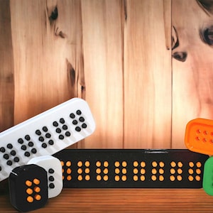 8 Cell Braille Tactile Training Aid! | Learning & Teaching Fidget!
