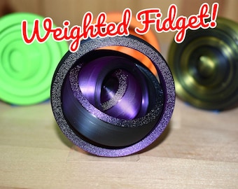 Weighted Gyroscope Fidget Toy! | Personalize your Color | 3D Printed Sensory Toy