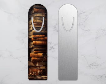 Aluminiowa zakładka Dark Academia: Upiorny prezent dla mola książkowego