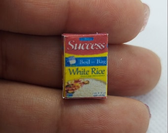 Dollhouse Miniature 1:12 Scale Boxed Rice