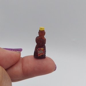 Dollhouse Miniatures 1:12 Scale Jar of Pancake Waffle French Toast Breakfast Syrup