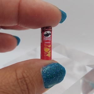 Dollhouse Miniatures 1:12 Scale Stackable Chip Tube