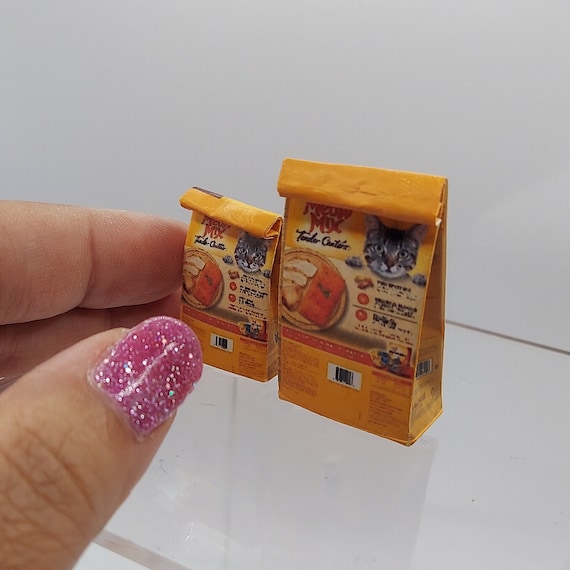 Cibo in scatola in miniatura per casa delle bambole - 5 pezzi