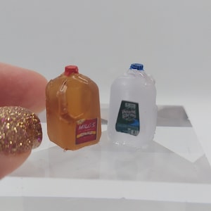 Dollhouse Miniatures 1:12 Scale Gallon of Water or Sweet Tea