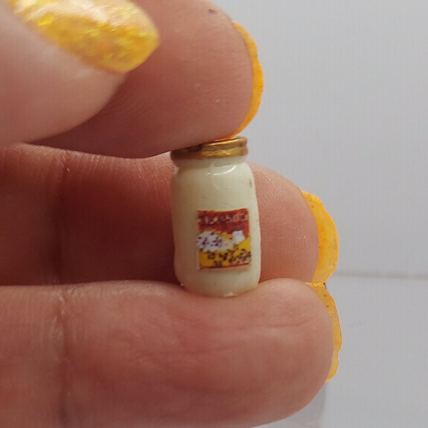 Set Cibo In Miniatura Scala 1:12 Per Casa Delle Bambole &ndash; Marmellata, Pomodori, Salsa