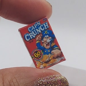 Dollhouse Miniatures Sweet and Crunchy Golden Cereal