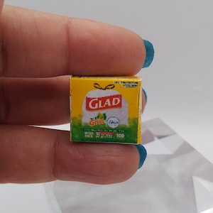 Dollhouse Miniature 1:12 Scale Trash Bags
