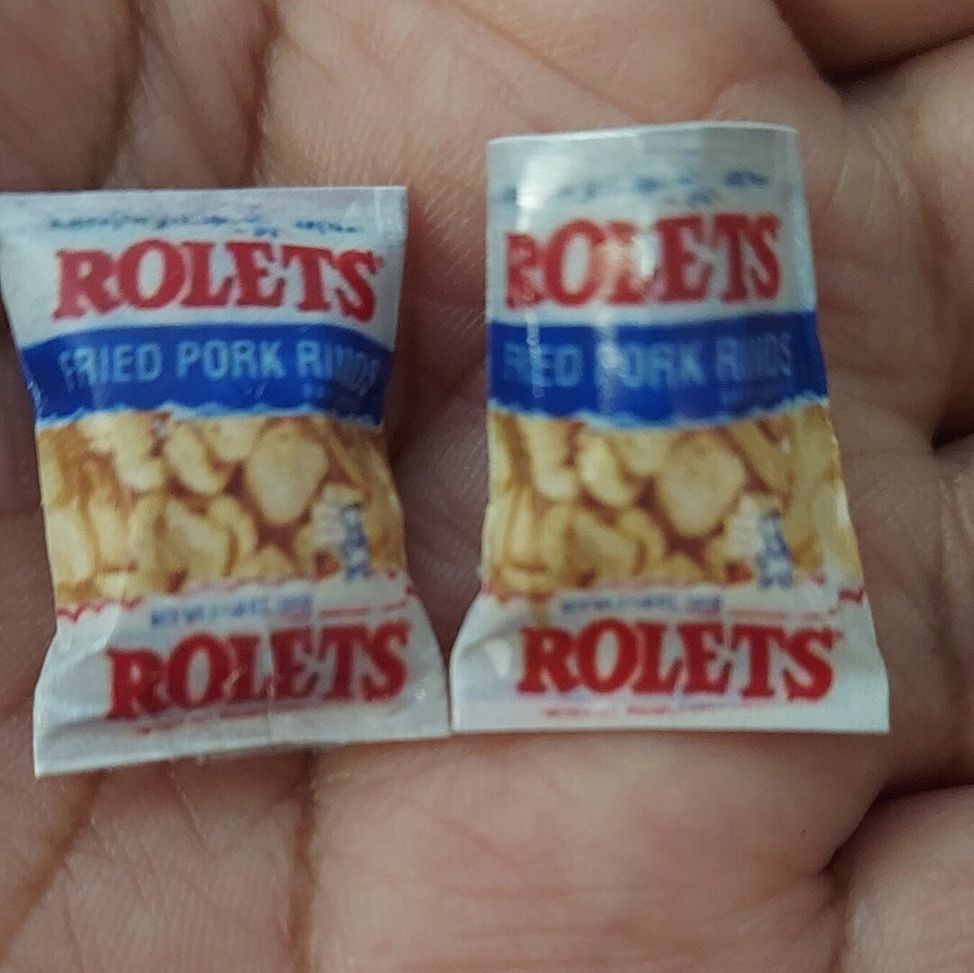 Miniature TMNT Pork Rinds 1 Inch Tall Etsy