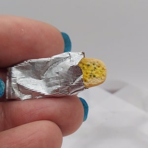 Dollhouse Miniature 1:12 Scale Buttered Garlic Bread