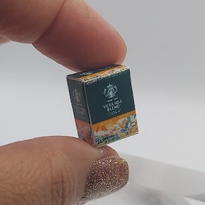 Dollhouse Miniatures 1:12 Scale Coffee K Cup Box