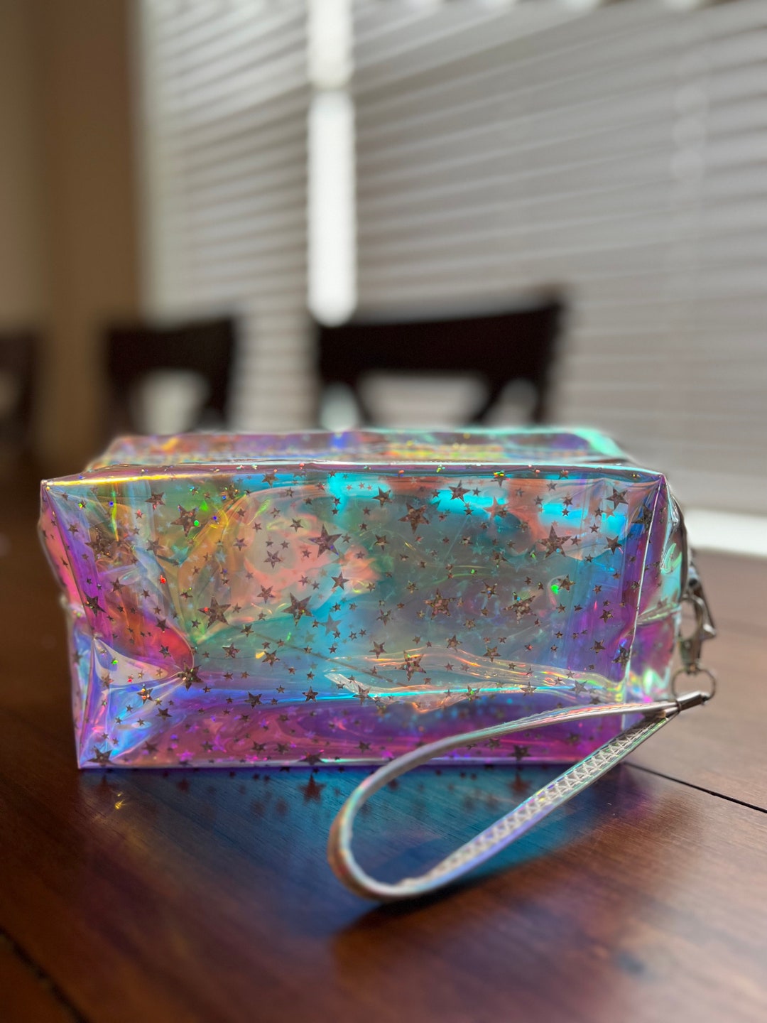 Makeup Bag, Holographic Makeup Bag, Toiletries Bag, Pencil Bag ...