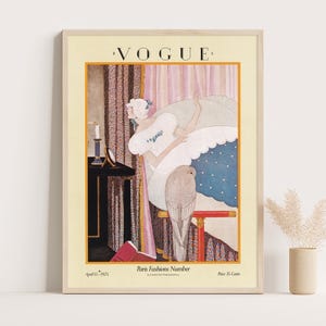 Vogue Magazine Cover by Pierre Brissaud, April 15 1925