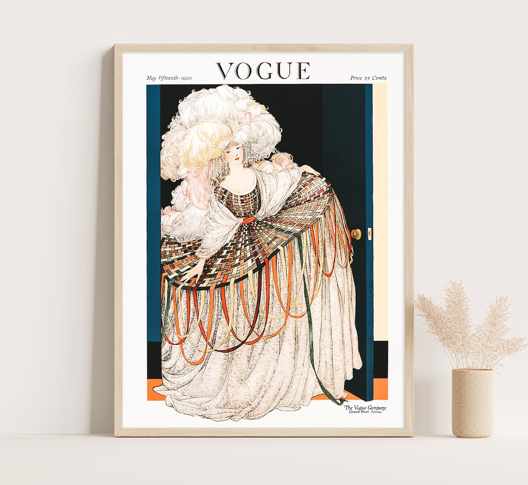 VOGUE ヴォーグ　ヴィンテージ　アート作品 il_1080xN.6180682339_bfe7.jpg