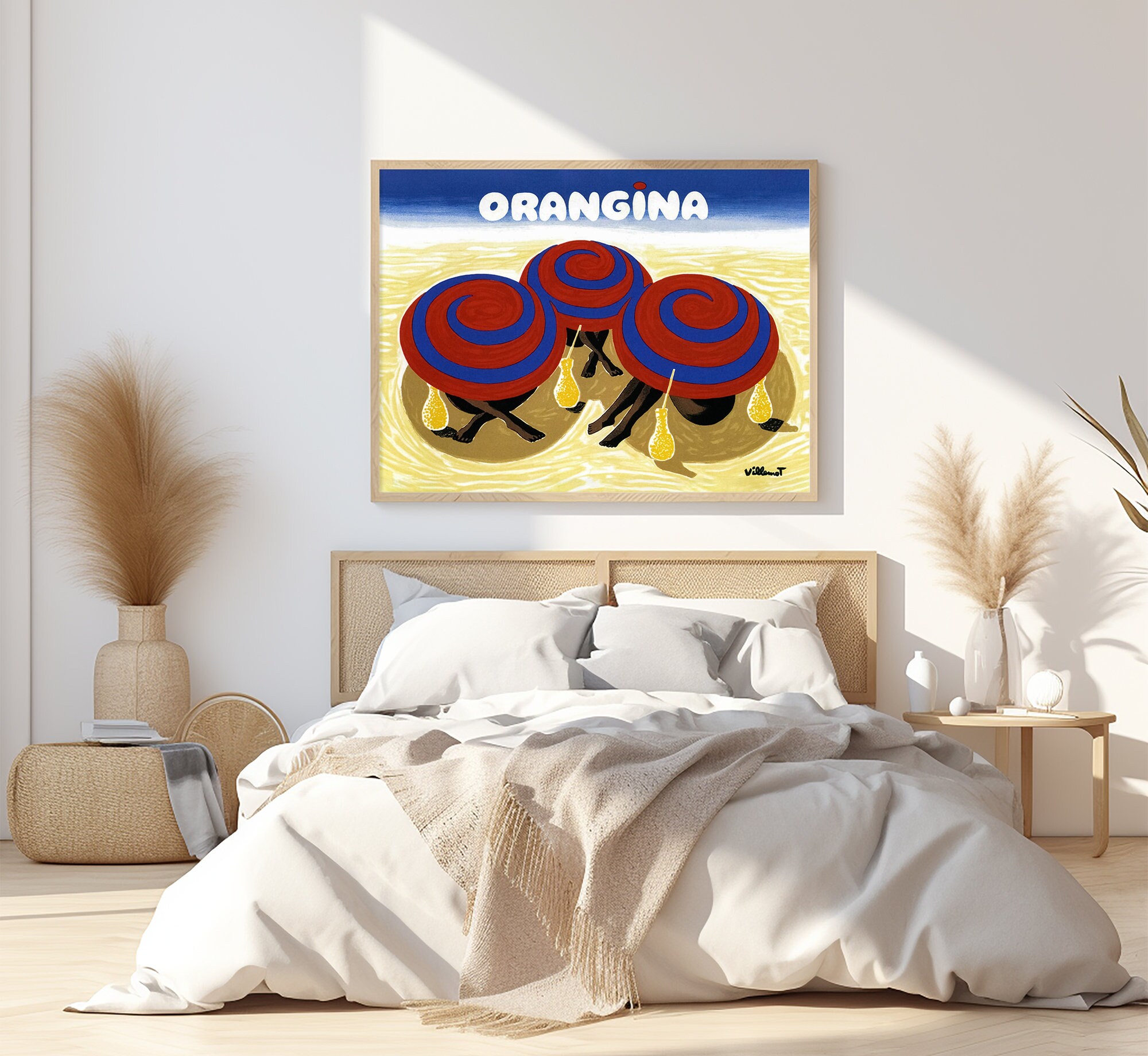ヴィユモ　オランジーナvillemotORANGINA ビンテージポスター ヴィユモ オランジーナvillemotORANGINA ビンテージポスター