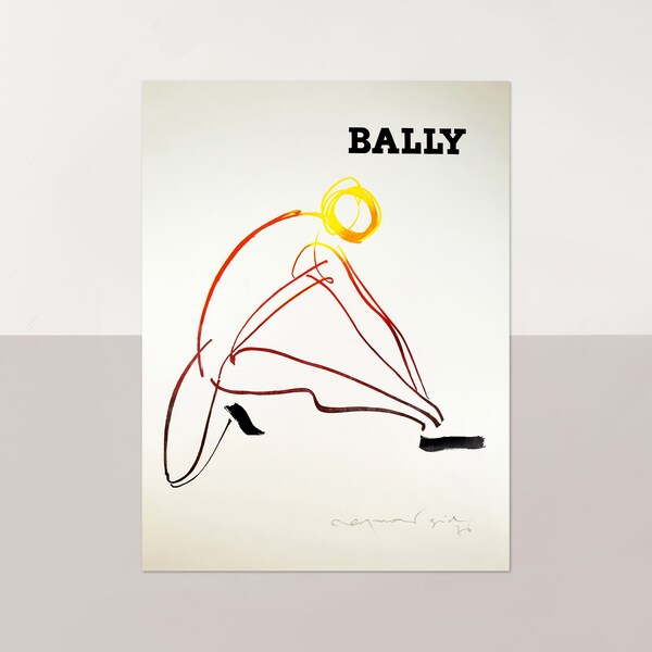 Bally Poster - Etsy
