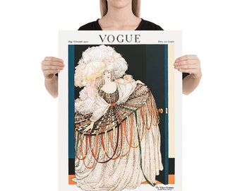 レア　VOGUE ヴィンテージ　壁掛け ビンテージ品◾️VOGUE ヴォーグ 壁掛け 木製パネル アート