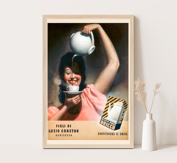 アンティーク　ポスター　Tea Coffee アンティーク ポスター Tea Coffee アンティーク ポスター Tea