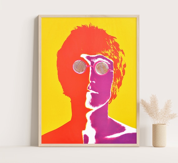 ジョン・レノン 1967年 リチャード アベドン アートポスター John Lennon Poster by Richard Avedon, 1967, the Beatles