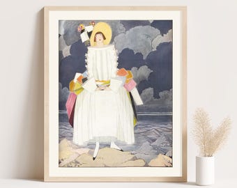 Vintage Vogue Wall Art: Art Deco Fashion Illustration, Cover by Georges Lepape