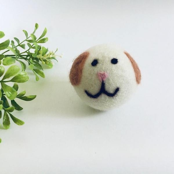 Puppy Dryer Ball | 100% Wool | Handmade | Eco-friendly | Great for Gifts