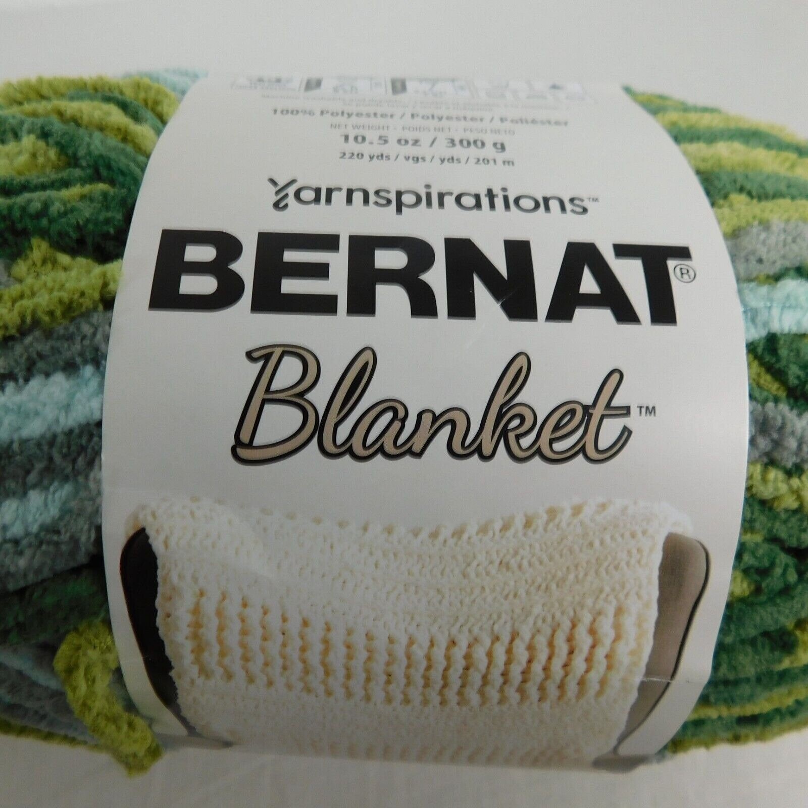 Bernat Blanket Yarn Yarnspirations Super Bulky Gauge 6 Forest -  Finland
