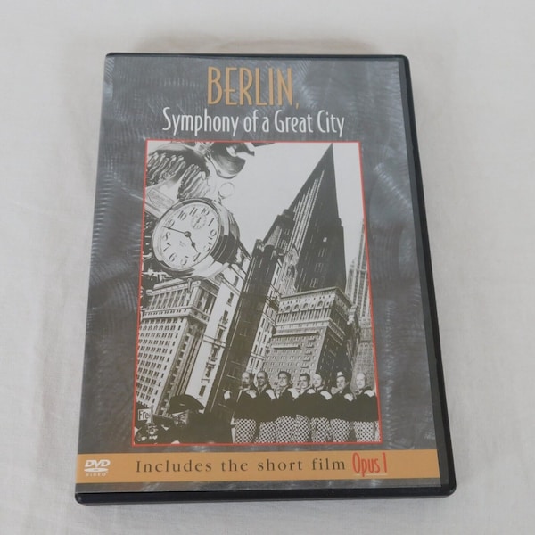 Berlin Symphony of a Great City 1927 B&W Opus 1 Hand Colored Movie 1922 DVD 1999