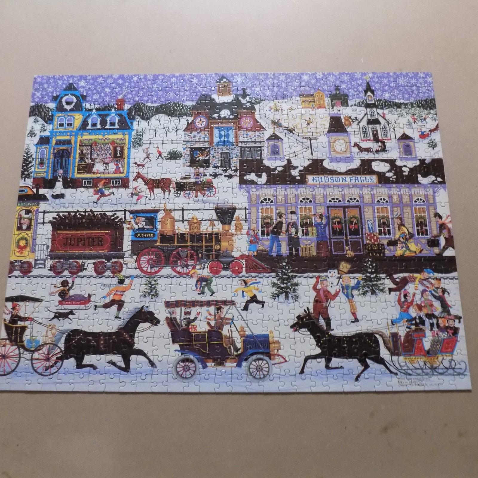 Bill Dodge Home for Christmas 550 Piece Jigsaw Puzzle Americana