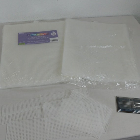 Darice Artist Plastic Canvas 13.5x 10.5 Clear 18 Full Sheets