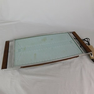 Salton Hotray H130 Food Warmer Original Cord 17.25&quot; x 10&quot; Made USA TESTED WORKS