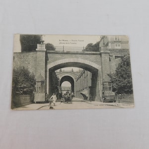 Żołnierze Dzień Matki Pocztówka 1919 Le Mans Francja OPUBLIKOWANE Amerykańska załoga