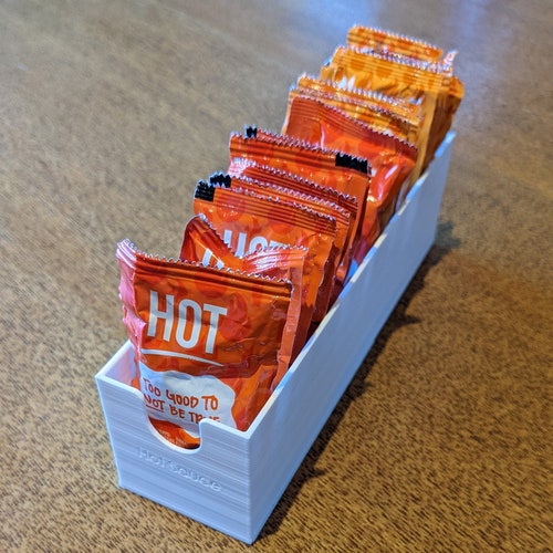Hot Sauce Packet Organizer for Pantry or Refrigerator taco Etsy