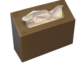 Kleenex Hand Towels Box Cover, Bronze, Hand Towel 60 Ct Box Cover , Kleenex Expressions Hand Towels Cover, Modern Decor, Bathroom Decor