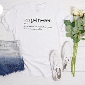 Ingenieur Shirt, Funny Engineering T-Shirt, Engineer T Shirt, Cadeau voor Engineer, Engineering Gift, Geek Shirt, Nerd Shirt, Funny Engineer Tee