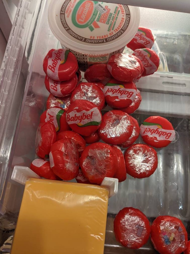 Babybel Cheese Organizer, Cheese Lover Gift, Refrigerator Organization, Cheese, Custom Organizer, Babybel Cheese, Cheese Organizer, Cheese image 4