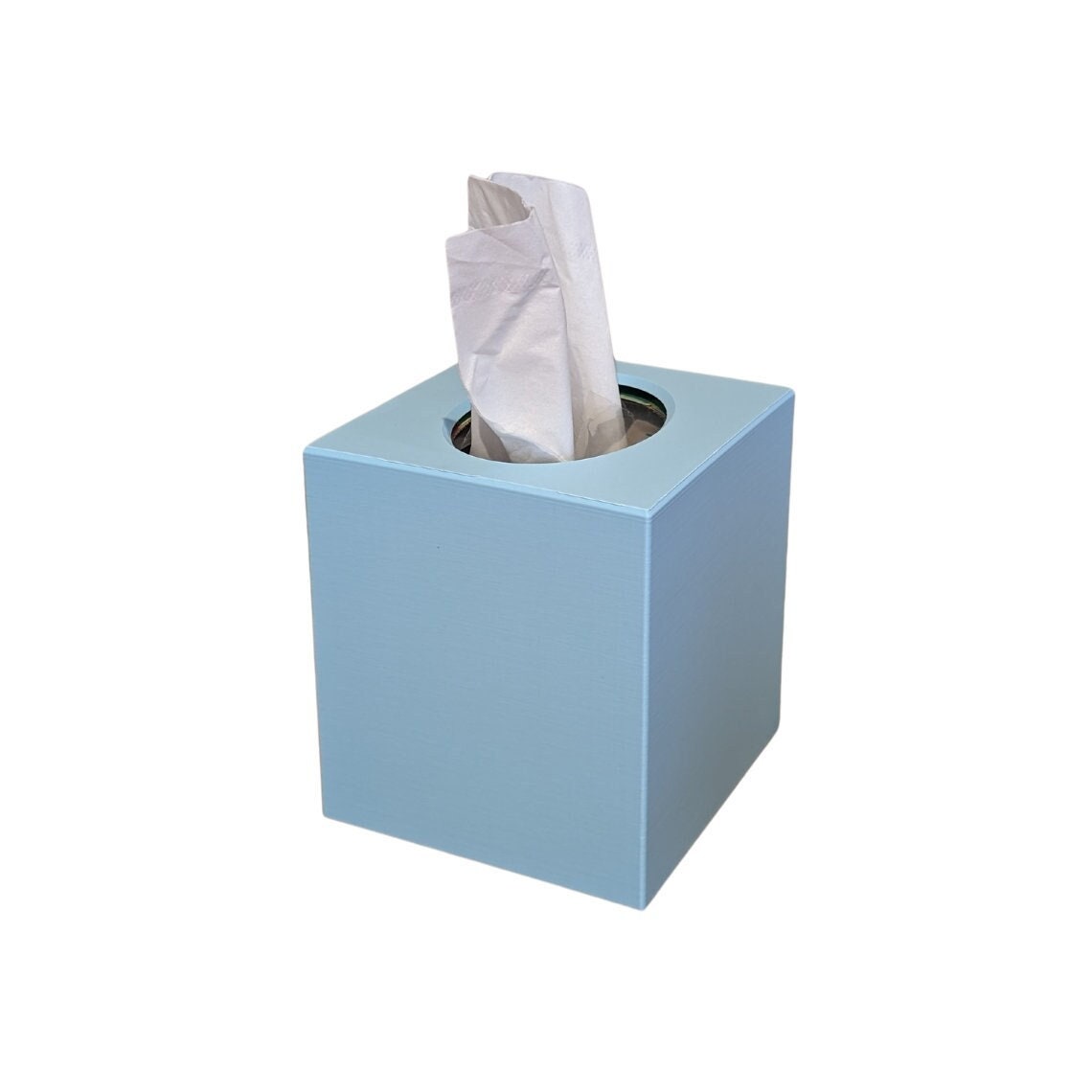 Tissue Box Cover, Light Blue, Tissue Box, Tissue Cover